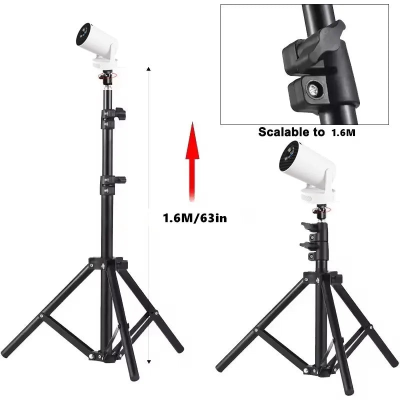 Support trépied projecteur Gralvik pliable et réglable