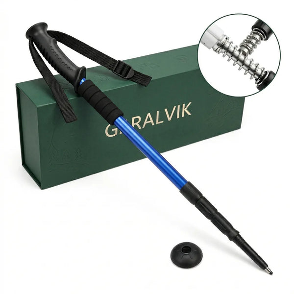 Bâton Télescopique Anti-Choc — Descentes Sans Douleur