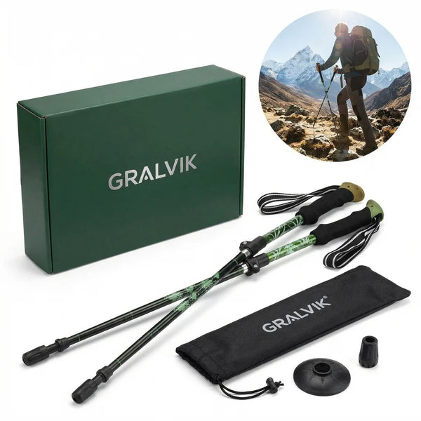 Bâtons de Randonnée Pliables — Vos Genoux Vous Remercieront