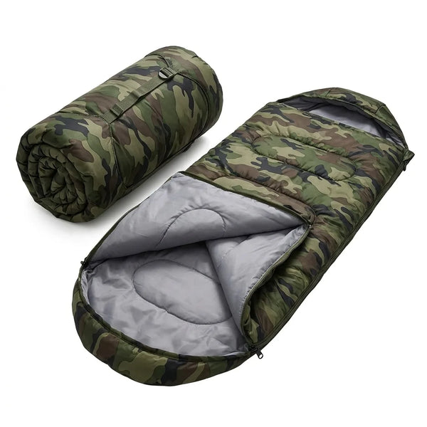 Sac de Couchage Compact 0°C — Ultraléger, Sac de Compression Inclus