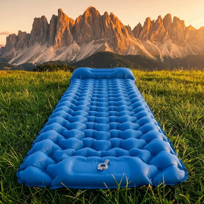 Matelas Gonflable Ultraléger — Oreiller Intégré