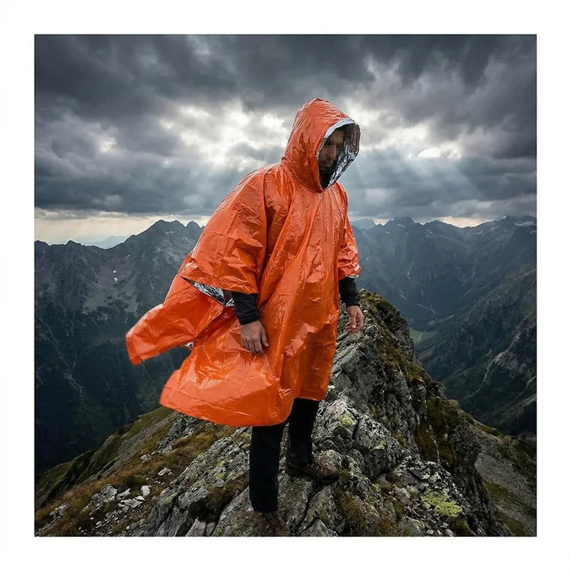 Gralvik poncho-survie — wind