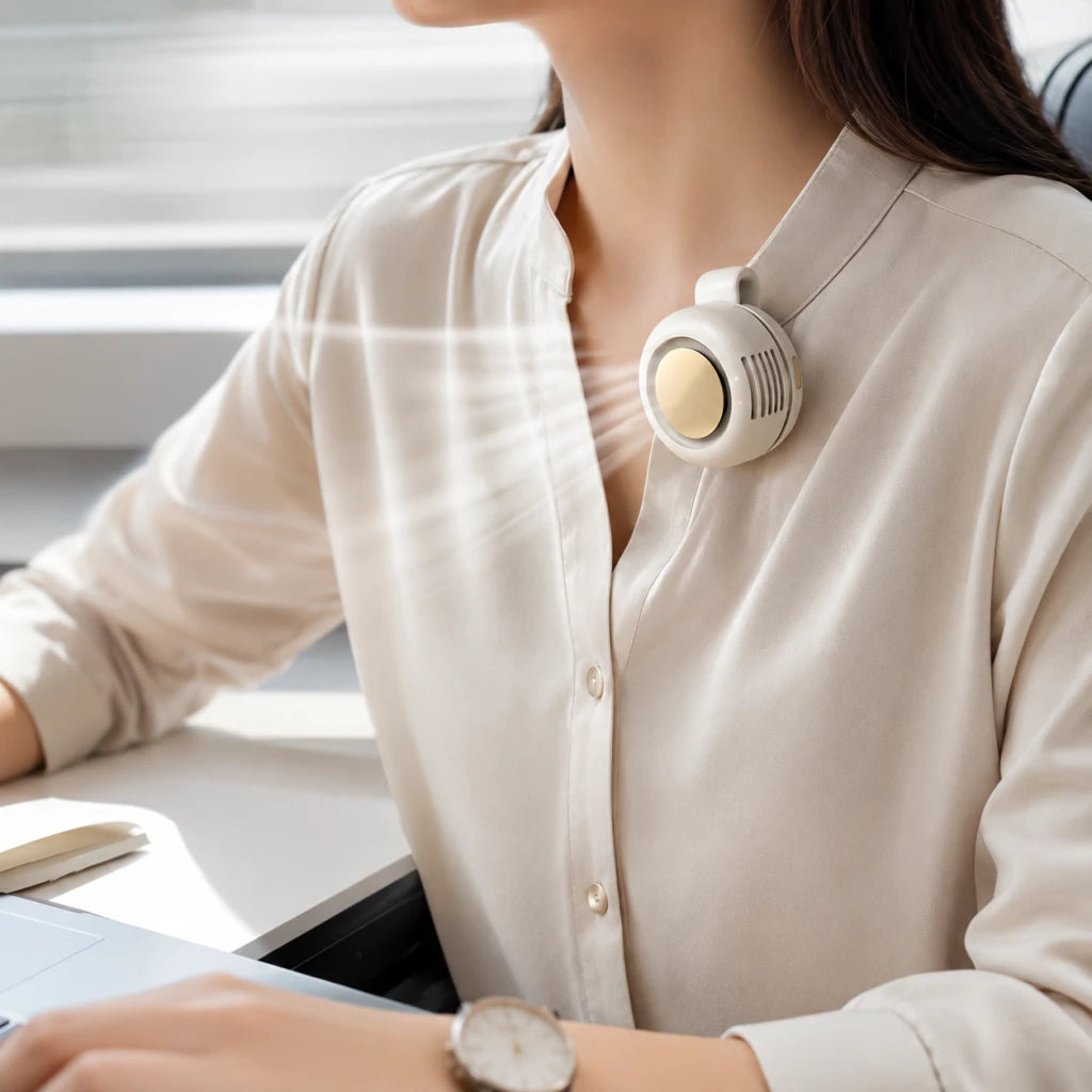 AeroClip utilisé en bureau ou transport avec les mains libres